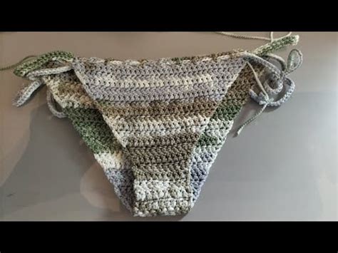 Super Easy Bikini Bottom Sx S Beginner Friendly Left Hand Version Tutorial Crochet Knit
