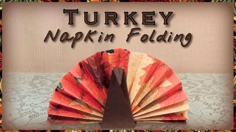 How To Fold A Cloth Napkin Like A Turkey At Janet Rice Blog