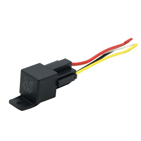 Waterproof DC 36V 40A SPST Automotive Car Relay 4 Pin 4 Wires W