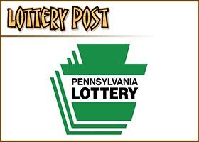 Pennsylvania PA Lottery Results Lottery Post