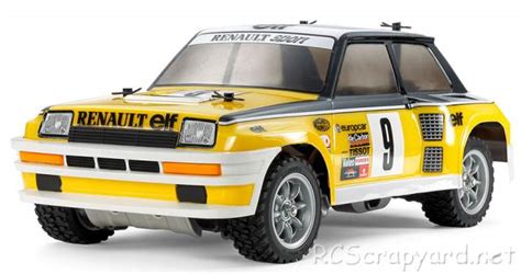 Tamiya Renault Turbo Rally M Ra Radio Controlled Model