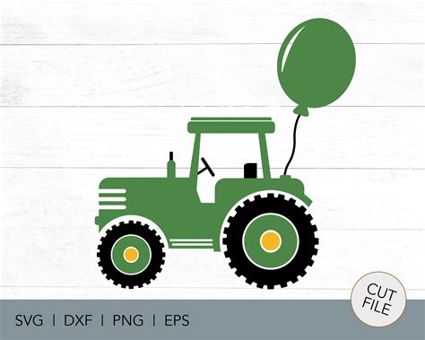 Tractor Svg Tractor Theme Birthday John Deere Svg Plow Etsy