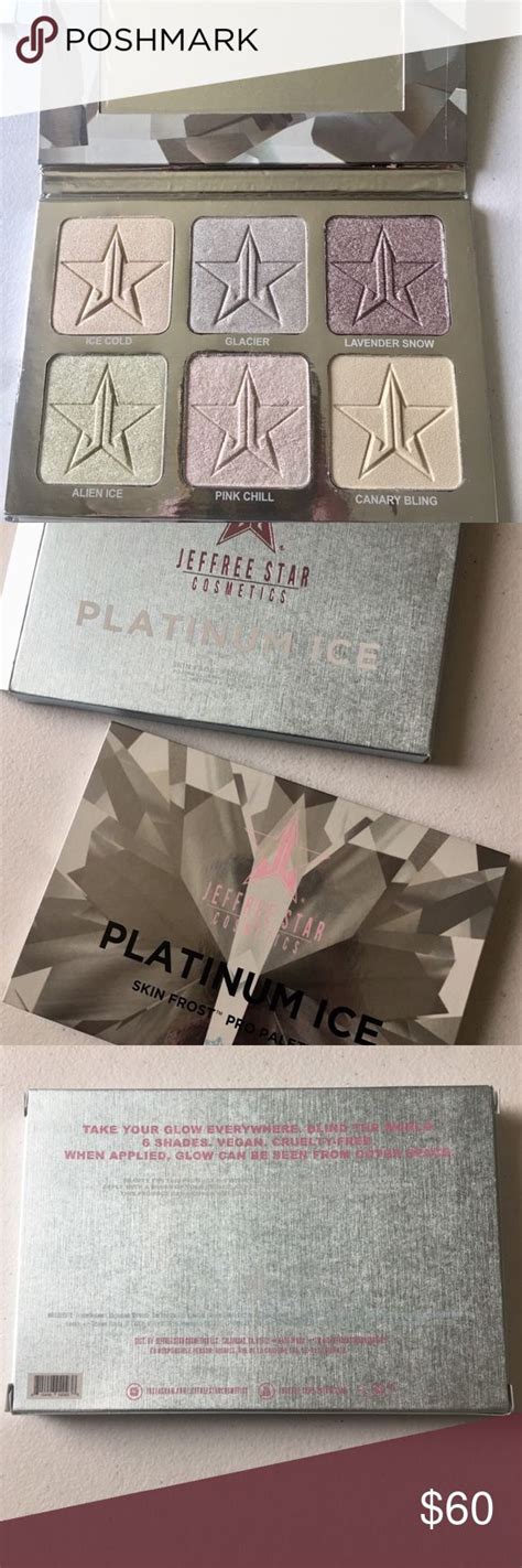 Jeffree Star PLATINUM ICE SKIN FROST PRO PALETTE Skin Frost Jeffree