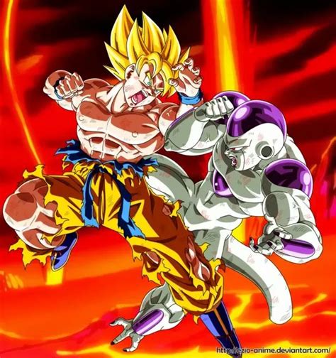 Frieza Final Form Full Power Vs Goku