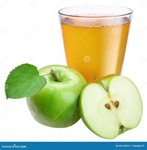 Appelsap Met Rijpe Appel Stock Afbeelding Image Of Appel 26510233