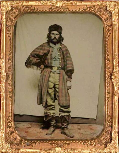 Daguerreotype Showing A California Fur Trapper Ca 1860 Courtesy The