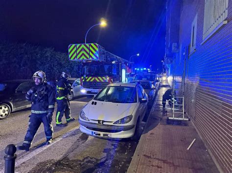 Tres Personas Intoxicadas Leves Por Humo En Un Incendio En Valdemoro