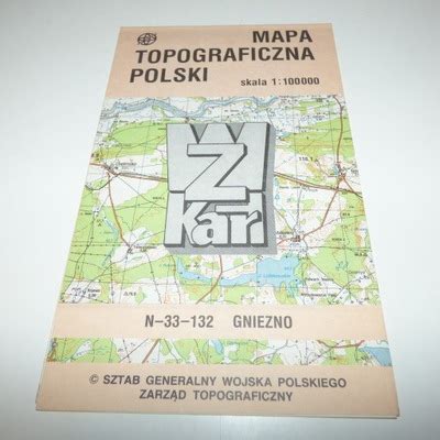 Szczecinek Wojskowa Mapa Topograficzna Polski Oficjalne