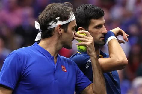 Novak Djokovic Being Supported By Roger Federer Was Unique