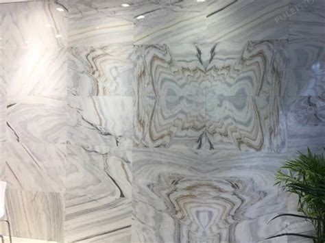 Bianco Lasa Marble Slab For Backgroound Fulei Stone
