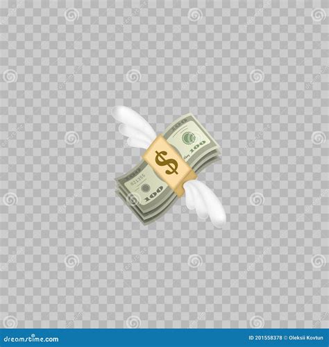 Money Is Flying Away From The Pocket Stock Photo Cartoondealer