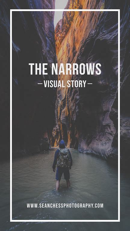 The Narrows Visual Story - Sean Chess Photography