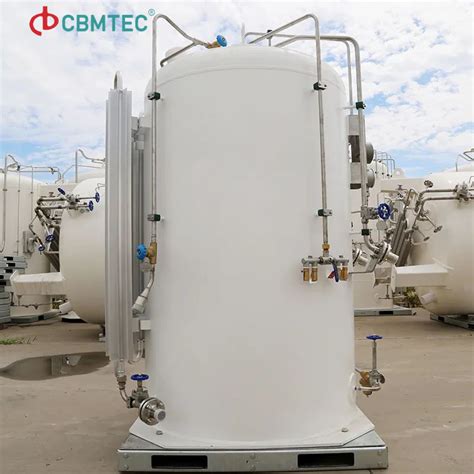 Low Pressure L Bar Liquid Nitrogen Micro Bulk Tank For Laser