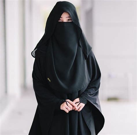 Pin Di Abaya Niqab Hijab Başörtü