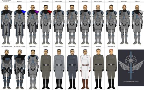 501st Special Ops Battalion Faces By Jedi44 On Deviantart Star Wars