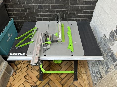 EVOLUTION FURY 5 S 255MM TCT MULTIPURPOSE TABLE SAW WITH ACCESSORIES EBay