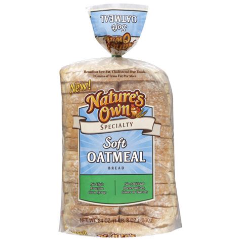 Nature S Own Specialty Double Fiber Wheat Bread 24 Oz Walmart