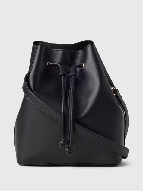 Vegan Leather Bucket Bag Gap