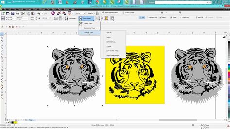 Corel Draw Tips Tricks Clipart Trace Remove Color YouTube