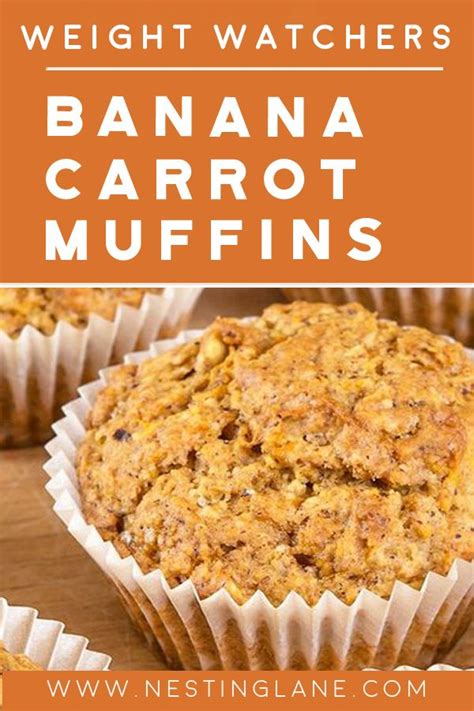 Weight Watchers Banana Carrot Muffins Recipe Carrot Muffins Banana