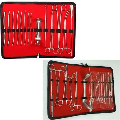 Stainless Steel D C Instruments Set At Rs Surgical Instruments