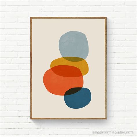 Mid-century Modern Wall Art, 24x36 Art Print, Mid Century Art, Modern ...