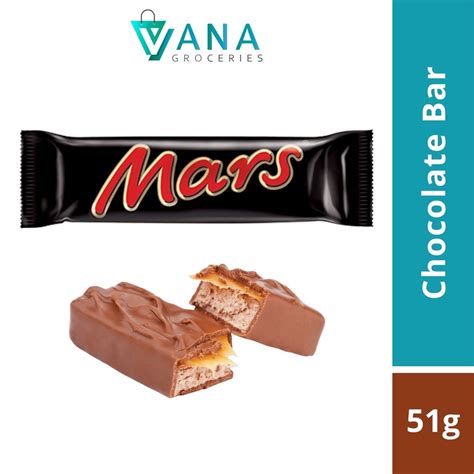 Mars Single Chocolate Bar 51g Milk Chocolate Snack Shopee Philippines