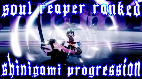 My Suzumebachi Soul Reaper Progression And Ranked Typesoul Shinigami Ranked Youtube