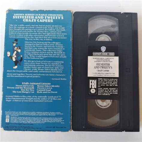 Sylvester And Tweety S Crazy Capers Vhs Golden Jubilee Karat