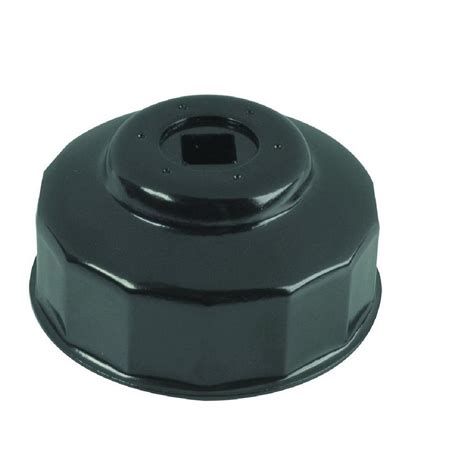 Steelman 74 74 Mm X 14 Flute Oil Filter Cap Wrench In Black 06139 The