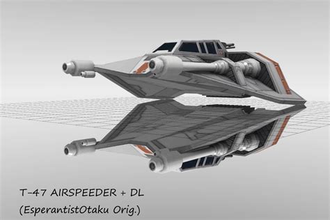 Star Wars Mmd T Airspeeder Dl By Nettoyermmd On Deviantart