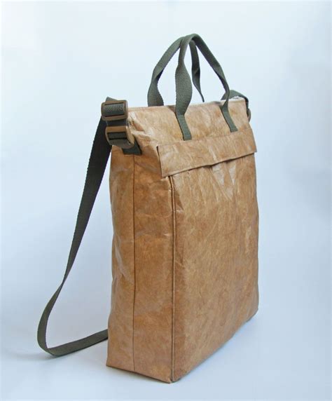 Stylish Tyvek Paper Messenger Bag