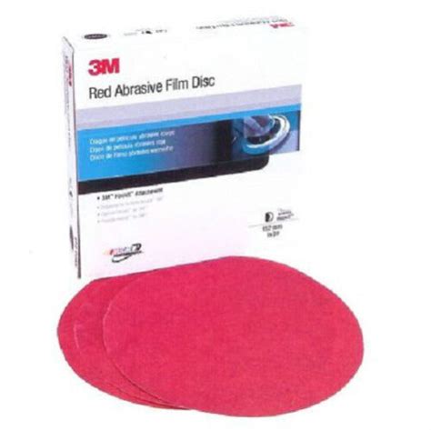 3m 01219 Red Abrasive Hookit Disc 6 Inch P320 Grit 50 Discs For Sale