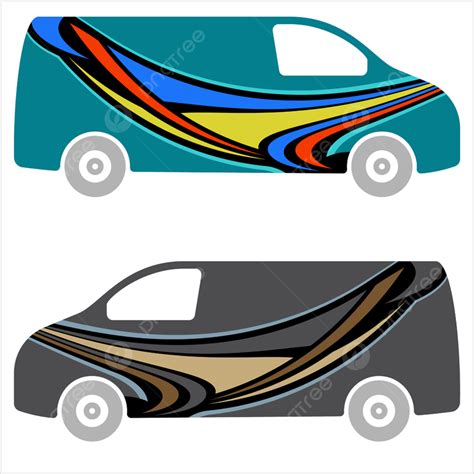 Cargo Van Vector Hd Images Delivery Van Graphics Cargo Vehicle