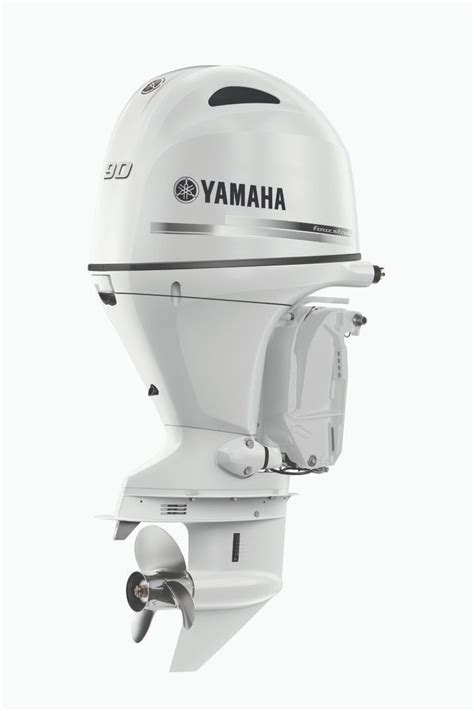 F90LB Yamaha 4 Stroke 90hp Long Shaft EFI OUTBOARD FOR SALE Gold