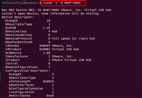 How to Use the lsusb Command in Linux? – Its Linux FOSS