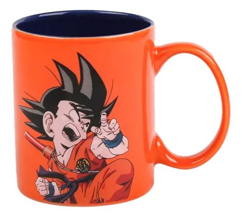 Taza Dragon Ball Z Goku Naranja Edici N Especial Mercadolibre