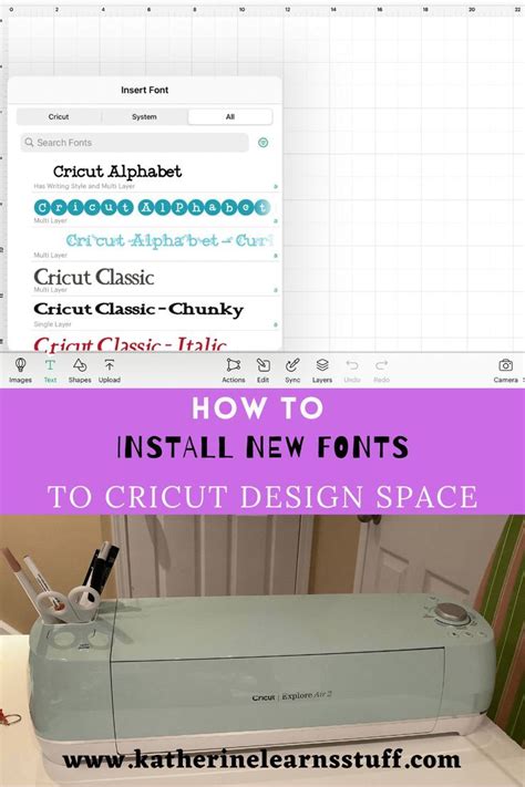 How To Install New Fonts To Cricut Design Space Artofit