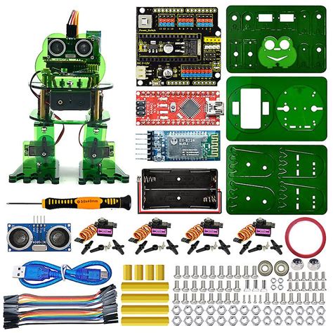 Robotics Starter Kit For Arduino , Dancing Robot Programmable ,diy ...