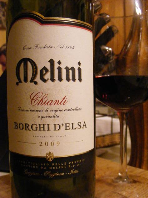Now and Zin: Melini Chianti Borghi d'Elsa 2009 (Italy)