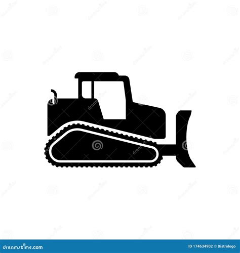 Bulldozer SVG