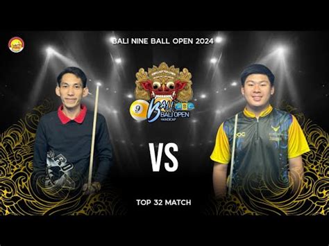 ALBERT JANUARTA CARABAO VS BONG BATA TIGER BALI NINE BALL OPEN