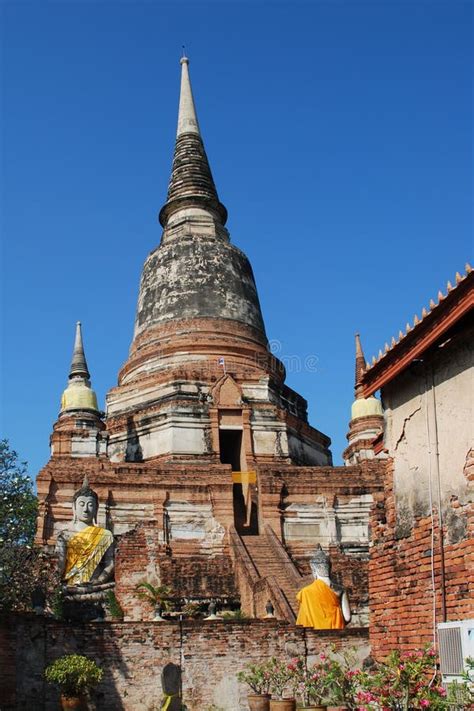 Wat Yai Chai Mong Khon Stock Image Image Of Orient Temple 12026827