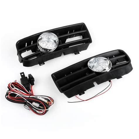 Pour Vw Golf Gti Tdi Mk Led Bumper Grill Feux Antibrouillard Ampoules