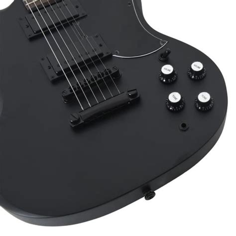 Drfeify Guitare électrique pour débutants avec sac noir 4 4 39 AB70189