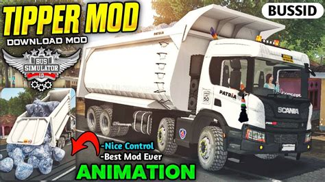 New Tipper Mod Released For Bus Simulator Indonesia Download Mod