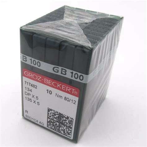 Dpx5 1175 135x5 134 100 Groz Beckert 134r 135x5 Dpx5 Ball Point Ffg