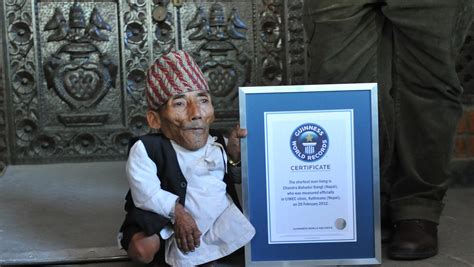 Shortest man in world died, Guinness World Records says