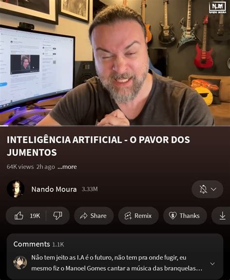 Intelig Ncia Artificial O Pavor Dos Jumentos Views Ago More Nando