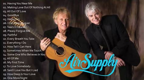 Air Supply Greatest Hits - Best Songs Of Air Supply - YouTube